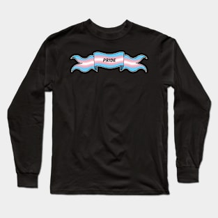 transgender pride banner Long Sleeve T-Shirt